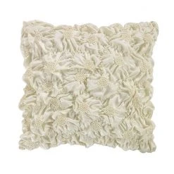 Donna Sharp Springfield Dahlia Ivory Pillow