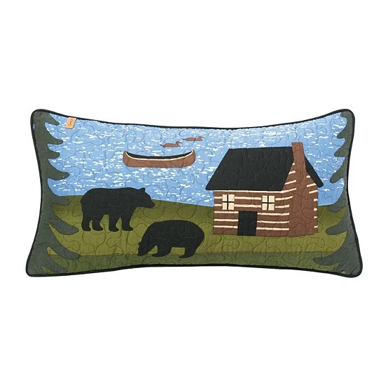 Donna Sharp Bear River Oblong Throw Pillow